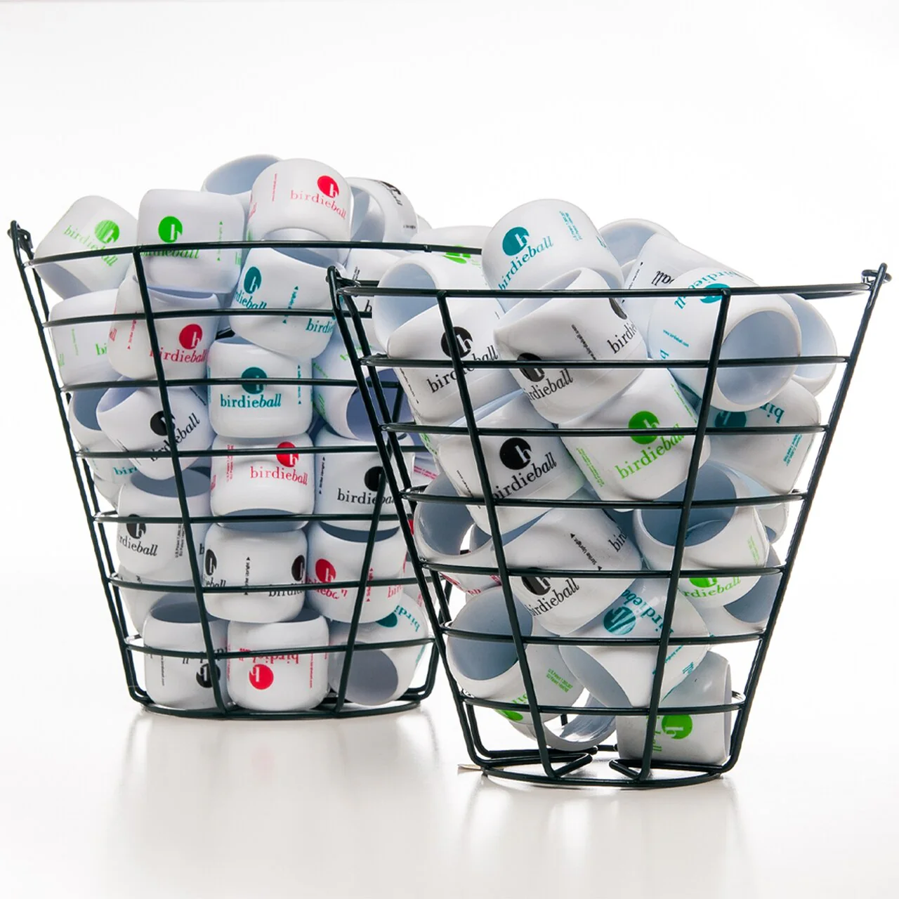 BirdieBall Practice Golf Ball Basket Set