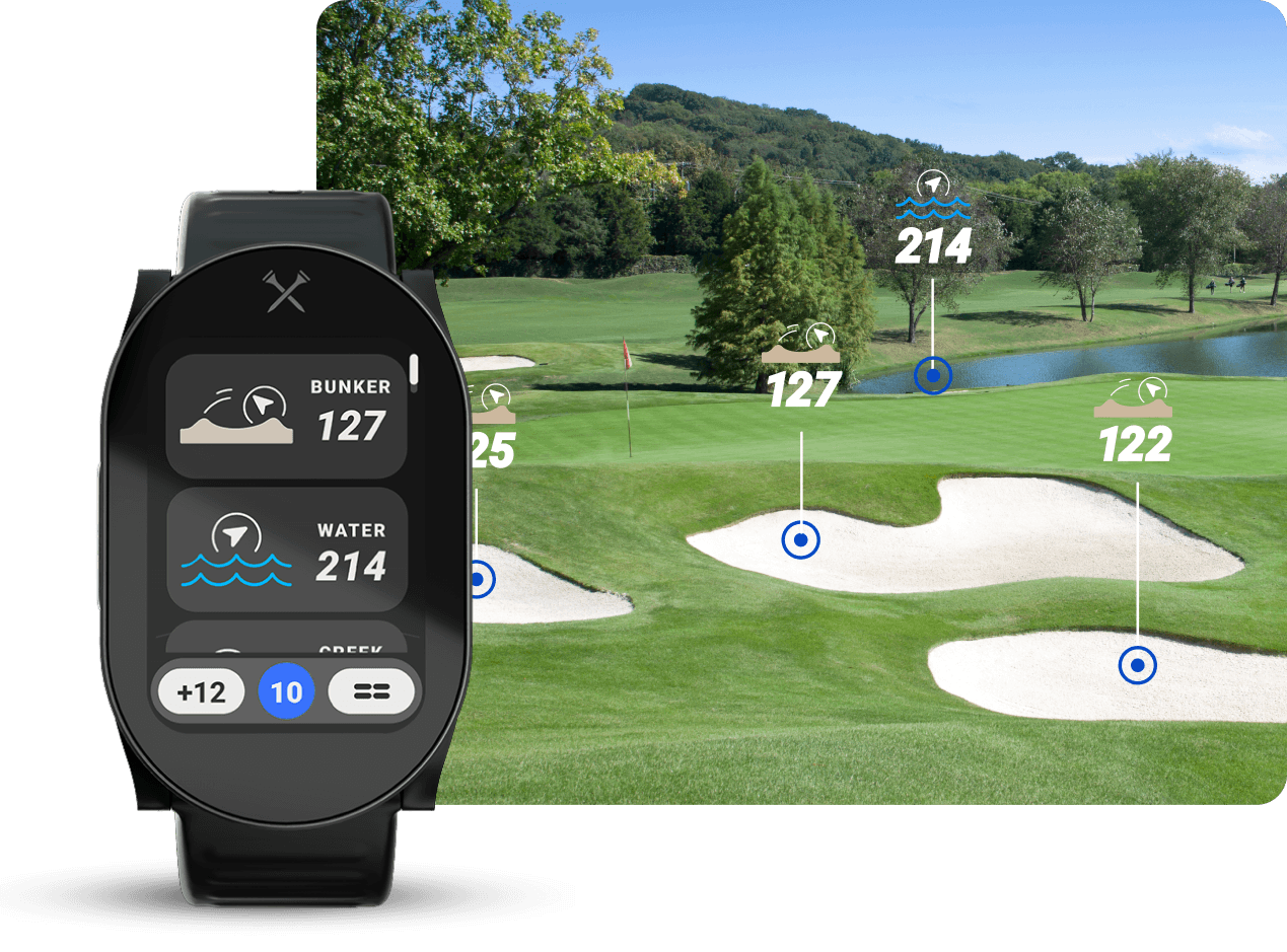 Blue Tees PlayMaker+ GPS Golf Watch