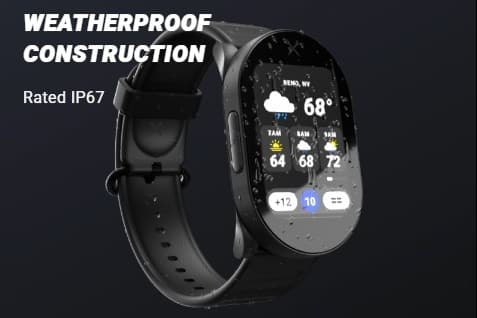 IP67 Weatherproof Design