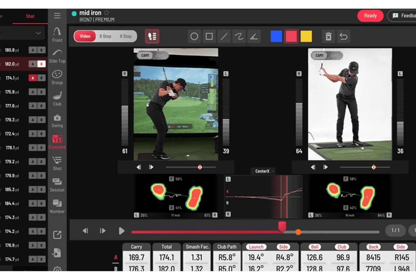 Triple-Camera Swing Optix Training
