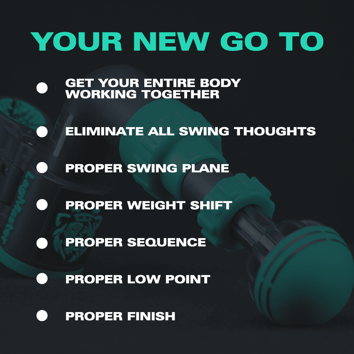 LagMaster Full Swing Training Aid