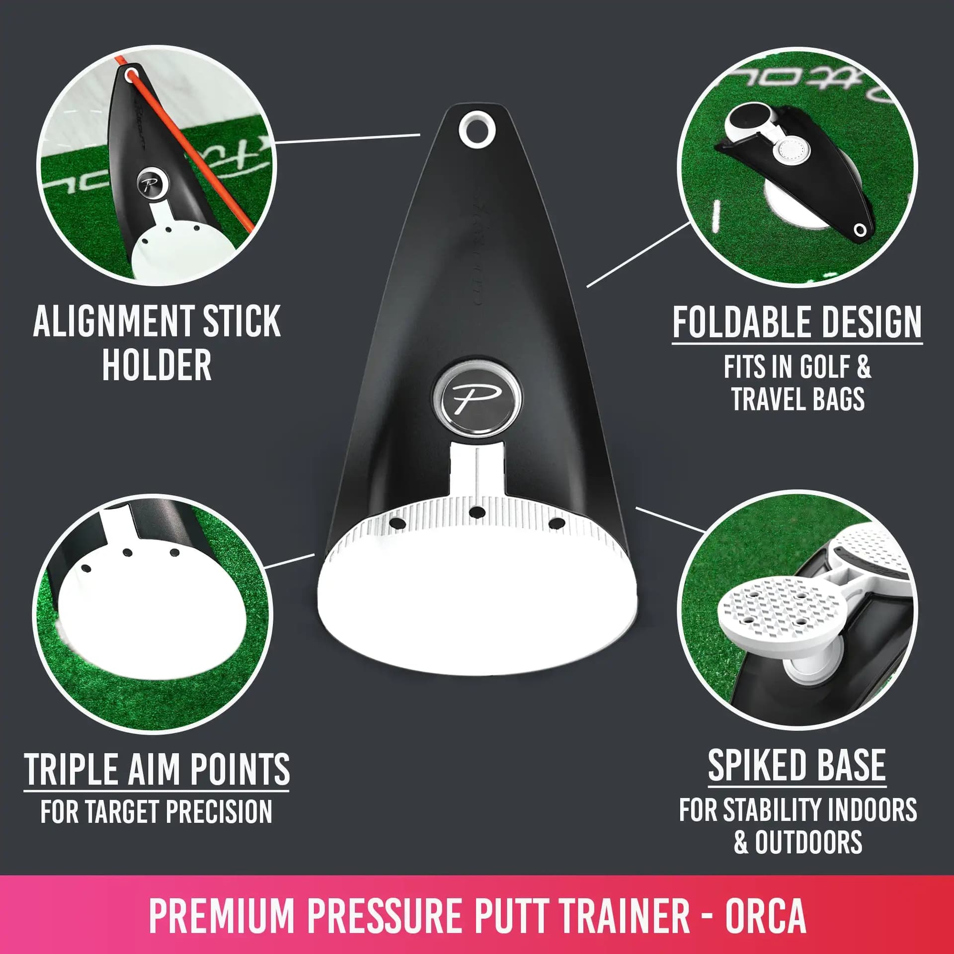 Premium Pressure Putt Trainer - Main feature image