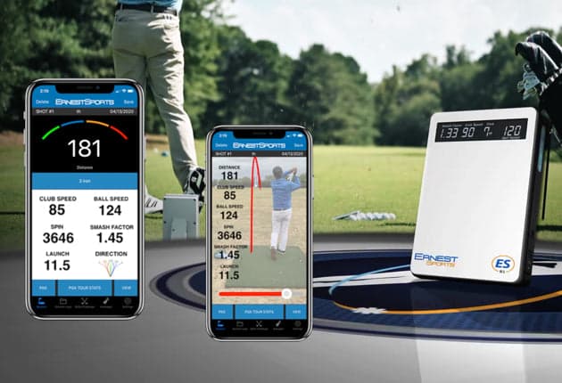 Ernest Sports ESB1 Launch Monitor - Main feature image