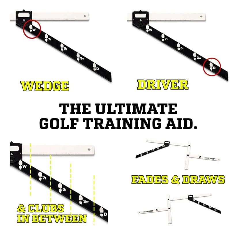 Golf Stance and Alignment Training Aid