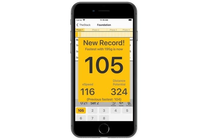 Flightscope Patented Fusion Tracking Technology + Stack App