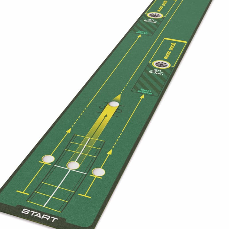Putting training mat golf indoor - 10ft Start 2.0
