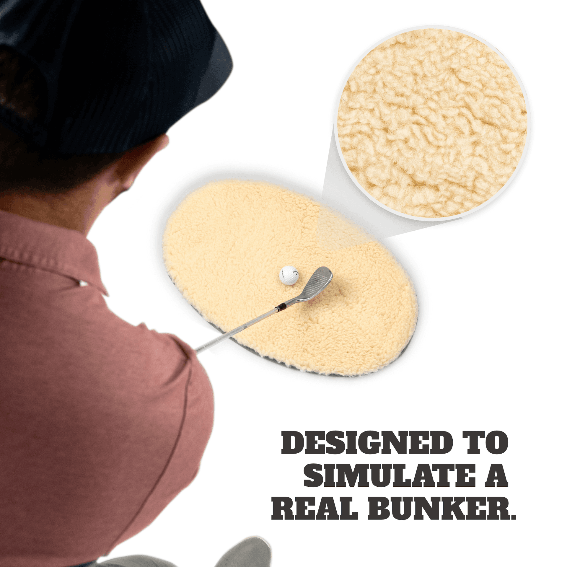 Bunker Mate Golf Practice Simulator - Main feature image